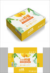 美味柠檬包装箱包装礼盒设计