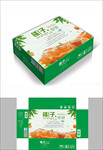 美味桔子包装箱包装礼盒设计