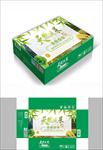 天然蔬菜包装箱包装礼盒设计