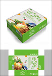 天然食品包装箱包装礼盒设计