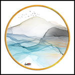 新中式水墨 画 TIF分层