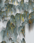 抽象山水玄关