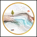 高级山水画 TIF分层画