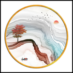 现代水墨画 意境 TIF分层