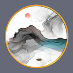 精品 抽象创意画 TIF分层