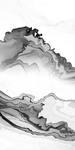 简约线条抽象墙画 TIF合层