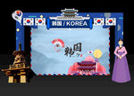 旅游展位门头