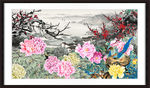 装饰画牡丹