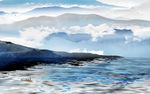 山水画 高清山水画 TIF分层