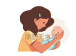 抱母婴幼儿童装亲子月子妈妈插图