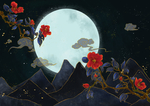 烫金中国风