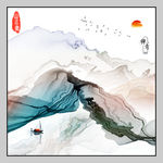 简约创意抽象壁画 TIF分层