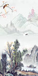 高清画抽象玄关画 TIF分层