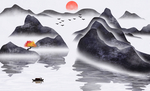 中国风水墨山水