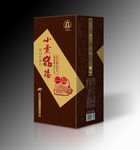白酒包装（平面展开图）