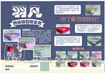 羽凡羽绒被宣传单页