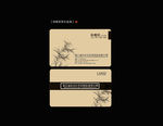 高档名片