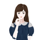 插画女孩