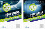 绿色清爽环保dm宣传单设计