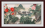 国画牡丹