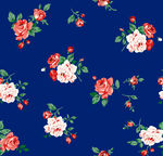 花朵-宝蓝