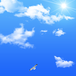 蓝天