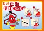 灭火器使用说明