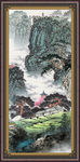 巨幅山水画