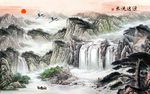 山水国画