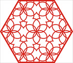 花格镂空花框