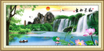 山水风景画