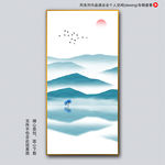 禅意水墨画