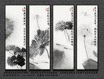 荷花 新中式装饰画