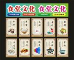 食堂文化粮食粒粒食堂