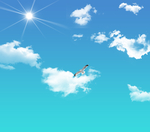 蓝天