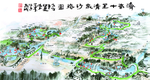 济南十里清泉行旅图