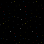 彩色星星图案