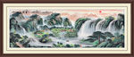 国画山水画