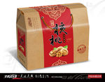 核桃包装 干果包装 展开图