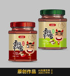 香菇牛肉酱平面图