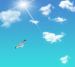 蓝天