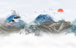 新中式山水