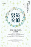 会员充值海报