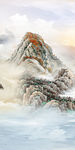 高档山水画 TIF分层玄关
