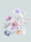 手绘花