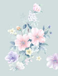 手绘花