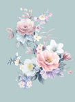 手绘花