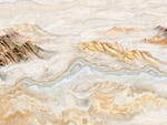 大理石纹山水