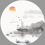 水墨画