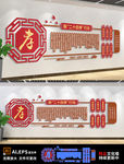 百善孝为先尊老爱老社区文化墙